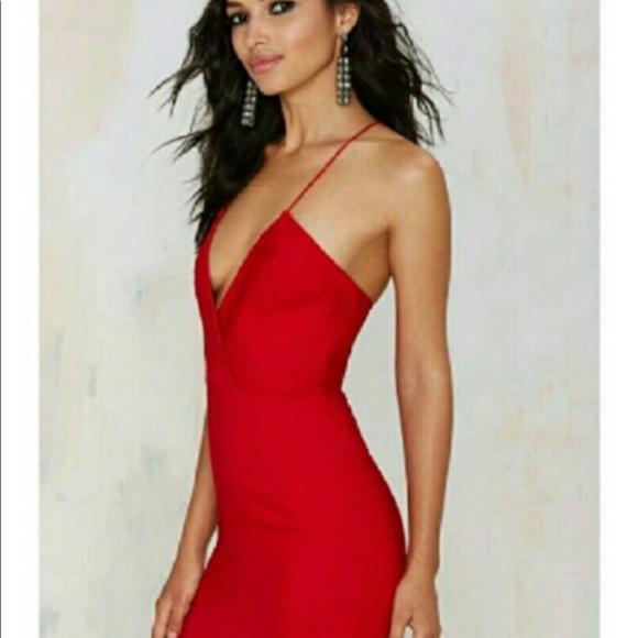 The Stella Deep V Bodycon Dress - Picture 4 of 7